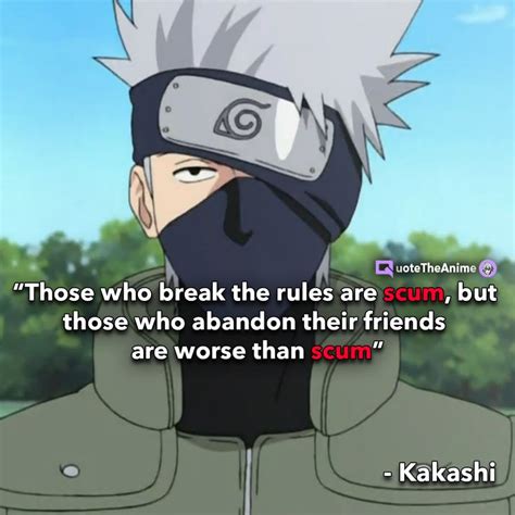 kakashi saying naruto kun.